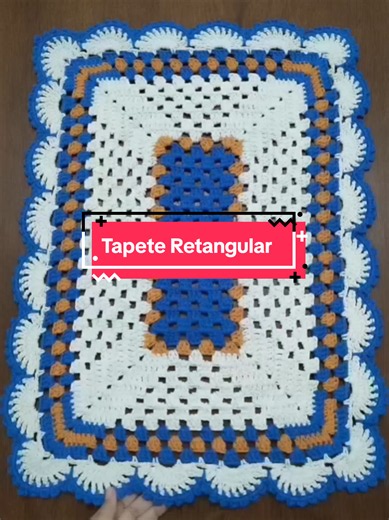 Tapete Retangular de Crochê: passo a passo e ideias