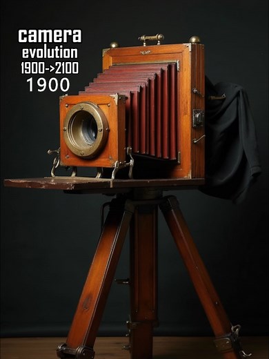 Evolution of the Camera from 1900 to 2100