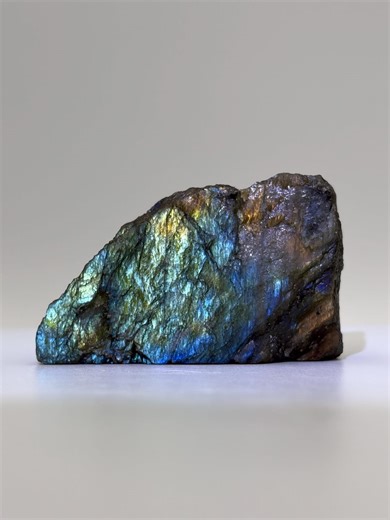 Blue Gold Labradorite Crystal | Flash Labradorite Freeform | Natural Labradorite Stone | Raw Labradorite Specimen | Mineral Display - Etsy