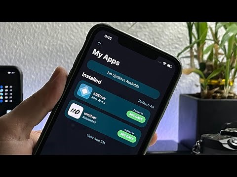 How To Re-Sign Applications No Computer With AltDeamon & AltStore iOS 14