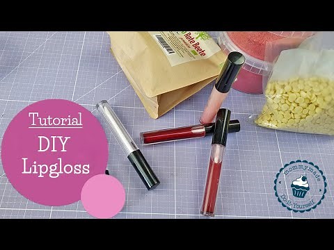 DIY lip gloss tutorial | Making natural cosmetics with kids | DIY instructions | mommymade