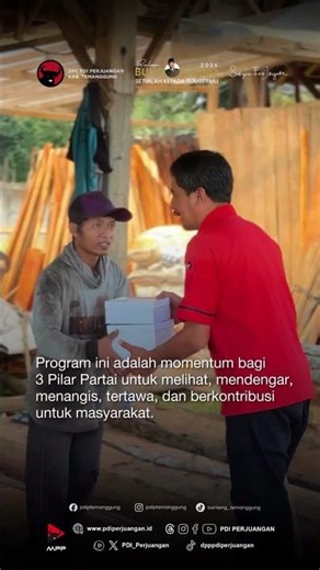 DPC PDI Perjuangan Kabupaten Temanggung melaksanakan kegiatan Cek Kesehatan Gratis dan Dapur Marhaen