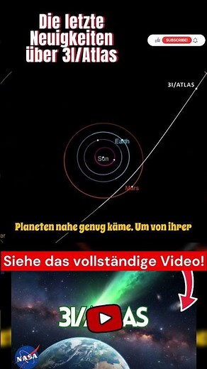 Unglaubliche Fakten über 3I/ATLAS Teil 5 #nasa #universum #komet #raumschiff #alien #spacex
