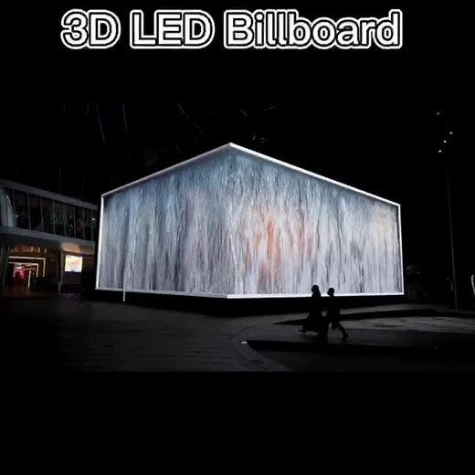 3D LED Screen Outdoor Advertising Showcase