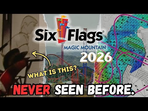 This New Coaster For Six Flags Magic Mountain Changes Everything. |2026 New Ride Leak|