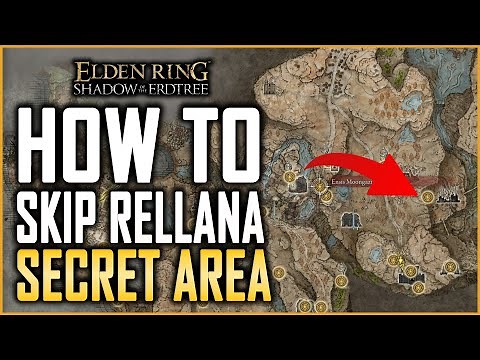 Elden Ring DLC HOW TO SKIP RELLANA BOSS FIGHT - Secret Area to Acadu Altus