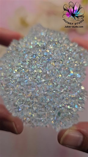 J u l i A r t S t u d i o on Instagram: "Featuring Crystal Cluster (# CC3) Silicone Mold on my website juliart-studio.com under Crystal Molds Collection. . #resinart #resinpour #crystal #epoxyresin #resina"