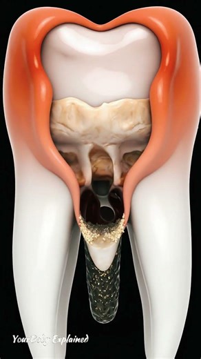 Gum Infection Explained Inside the Human Mouth #GumInfection #GumDisease #OralHealth #MedicalCGI