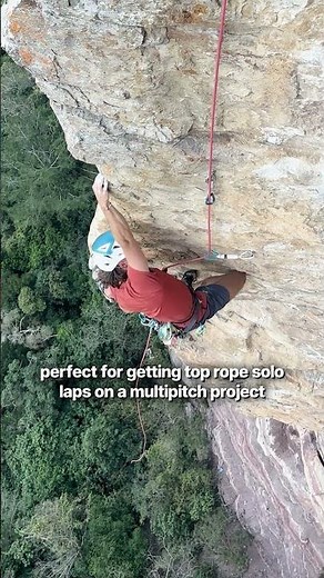 Multipitch Projecting Top Rope Solo Rehearsal