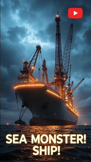 “World’s Biggest Crane Ship Lifts 20,000 Tons! 🌊🚢 | Sea Monster Engineering”