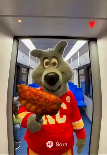 KC Wolf rides the new KC Streetcar! 😂 | Cedric Williams