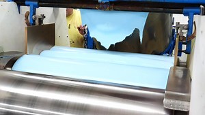 3.9K views · 207 reactions | On the mill: Heavy Body Light Phthalo Blue (PW6, PB15:3), a lovely color for summer. What's on your palette these days? Looking for inspiration? Visit our website to see our full range of colors - https://goldenpaints.com/products/colors/heavy-body | Golden Artist Colors | Facebook