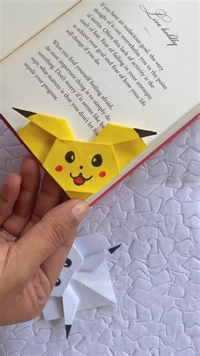 1M views · 1.2K reactions | So Cute!  Pikachu Corner Bookmark  . . #pikachu #christmas2025 #cornerbookmark | Aureliarts | Facebook