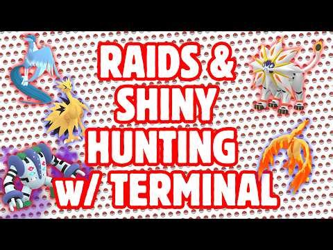 LIVE: from Los Angeles✨ Pokémon GO Legendary Raids + Shiny Hunt (with Terminal) ✨