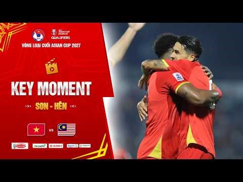 Những khoảnh khắc Hoàng Hên có bóng và Xuân Son đang di chuyển