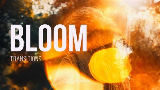 Light Bloom Transitions for After Effects