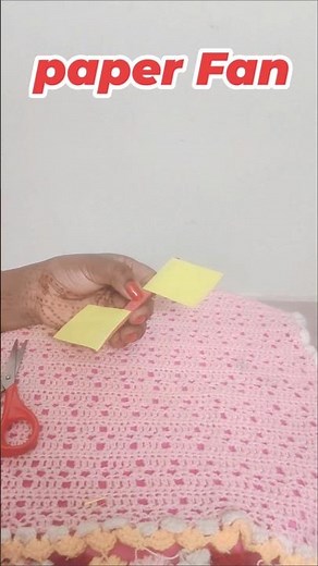 new trending reels | how to make fan with paper | paper fan craft