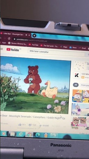 Little bear duck crying