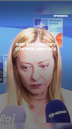 18K views · 90 reactions | The Italian leader couldn’t stop making faces during this interview. Her face seemed out of control, so much so that she made many start wondering about her health condition. | Positive | Facebook