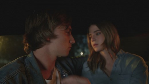 Couple kissing in a car - Free Stock Video