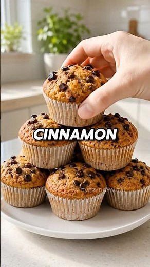 Healthy Cinnamon Muffins Made With Cottage Cheese #healthyrecipes #everydayvital