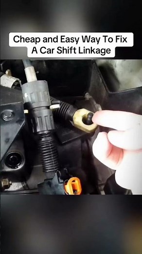 Cheap and Easy Way To Fix A Car Shift Linkage #automotive #mechanic