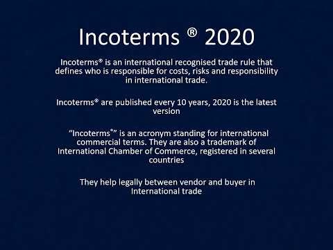 Understanding the basics of Incoterms within 5 minutes