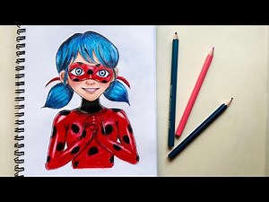 Miraculous Ladybug Drawing Easy lI How to draw miraculous ladybug step by step
