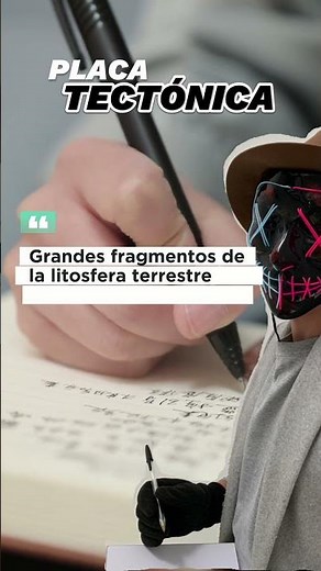 CONCEPTO 105: PLACA TECTÓNICA #conceptos #geografia #placas #tectonicas #elprofe #cositas