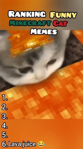 Minecraft Cat Memes Moments 🤣... #cat #funny #shorts