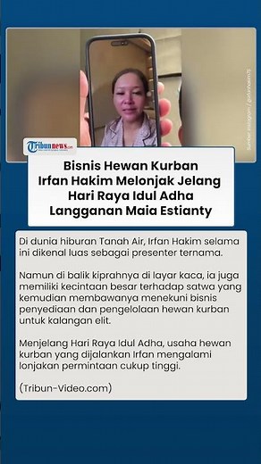 Irfan Hakim's Qurbani Cattle Business Booms Ahead of Eid al-Adha, Maia Estianty and Raffi Become ...
