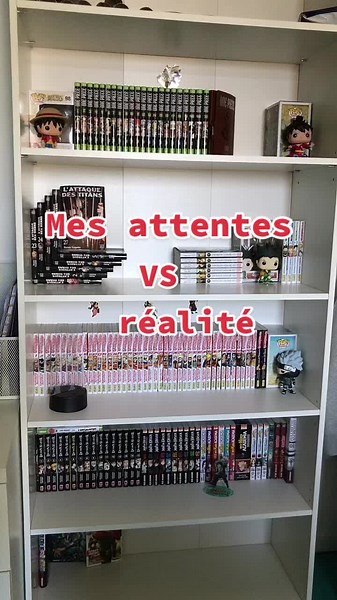 Manga Collection Expectations vs. Reality Comparison