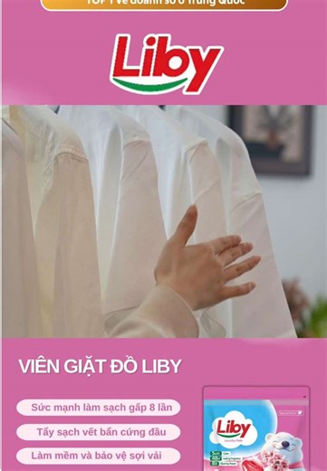 Liby Laundry Pods: Giặt Sạch Thơm Lâu 48 Giờ