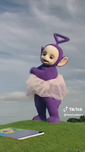 Tinky Winky Dances in a Pink Tutu