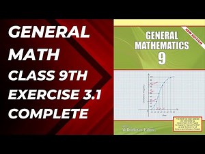 9th Class General Math, Ch 3, Exercise 3.1 Complete- Matric part 1 Gen Math