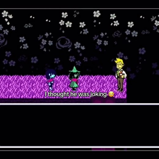 Ralsei moment reaction — I thought he was joking