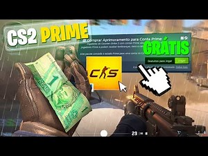 COMO GANHAR CS2 PRIME de GRAÇA... (Funcionando)
