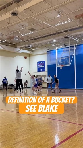 Definition Of Bucket-See Blake!🏀#colgateleague #basketball #bucket #blackstar #definition #hooper