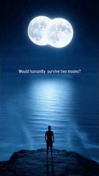 If Earth Had Two Moons, Nights Would Never Be the Same #whatif #scifishortstory
