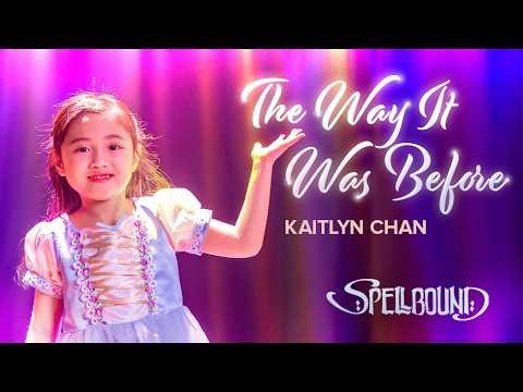 Kaitlyn Chan sings "The Way It Was Before" from Spellbound (Netflix)