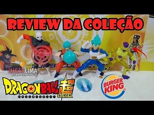 Coleção Burger King Dragon Ball Super Março de 2020 - Review