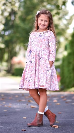 Little Lizard King | PDF Sewing Patterns on Instagram: "It’s Pattern Tuesday 🎉 MAGNOLIA This sweet Dress & Top Pattern is 50% off TODAY only 🌸 So many sleeve and skirt option, and yes-pockets! Kids sizes 12m-14 years Don’t wait-sale ends at midnight EST tonight (Jan 13th) ✨ 🧵📷 Cute Magnolia sew by @mullemaeuse_moli 💕 #littlelizardking #llkmagnolia #dresspattern #sewingforchildren #easysewing"
