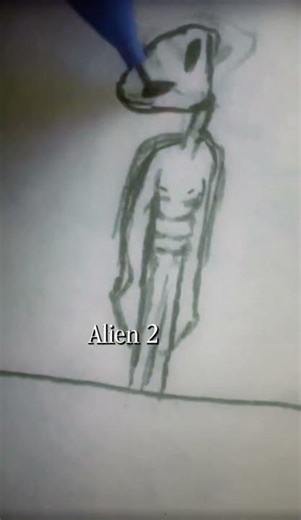 Drawing aliens in my bedroom view #art #paranormal #cute ￼