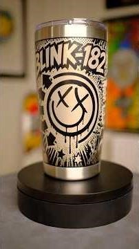 Making CUSTOM Coffee Cups On The P3 LASER ENGRAVER! #diy #art #howto
