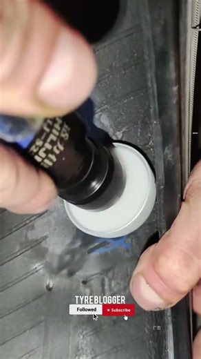 Professional Tyre Repair from Inside 😱 | Mushroom Patch Method #shorts