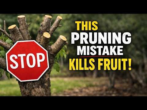 Your Pear Tree Has NO Fruit? You're Making The #1 Pruning Mistake.