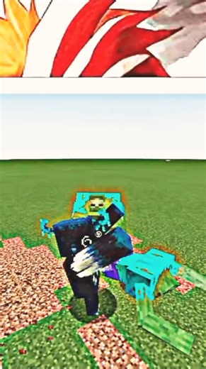 2 Mutant Zombies VS Warden #battle #bigbattle #like #minecraft #gaming #buildbattle