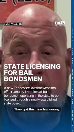 NEW BAIL BONDS PEOPLE REQUIREMENT