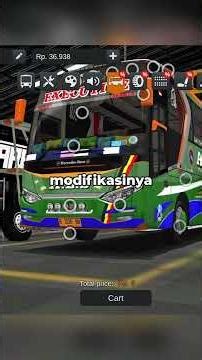 Modifikasi Bus Baru Menjadi Ganteng #bussid #als #bus