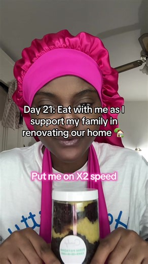 Day 21: Eat with me as I post to support my family in our home renovation journey 🏡. You have to try @Candy’s Cupcakes they are so good!!! Your support & engagement is always appreciated #eatwithme #mukbang #contentcreator #blowthisuptiktok #asmr